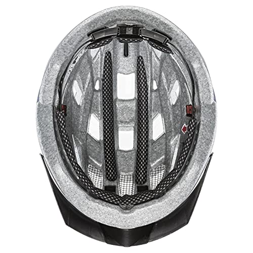 Uvex City i-Vo Casco de Bicicleta, Adultos Unisex, Deep Space Mat, 56-60 cm