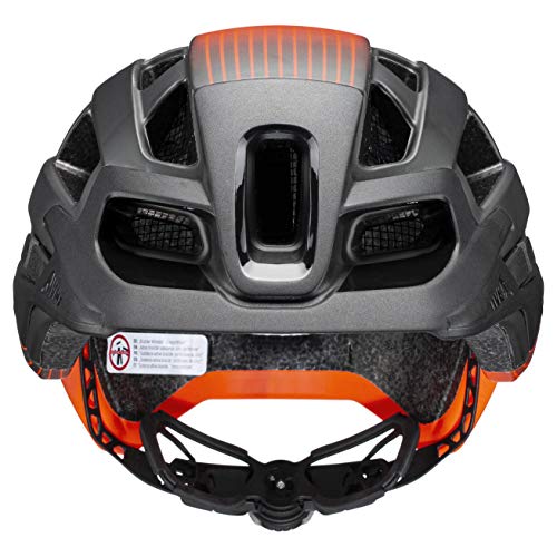 uvex finale 2.0 Tocsen Casco de bicicleta, Adultos unisex, titan - orange mat, 52-57 cm