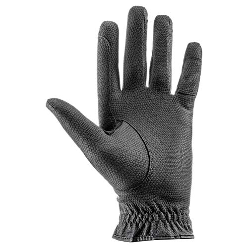 Uvex I-Performance 2 Guantes de equitación, Adultos Unisex, Black, 8