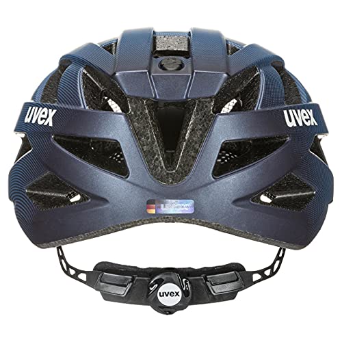 Uvex i-Vo CC Casco de Bicicleta, Adultos Unisex, Deep Space Mat, 52-57 cm