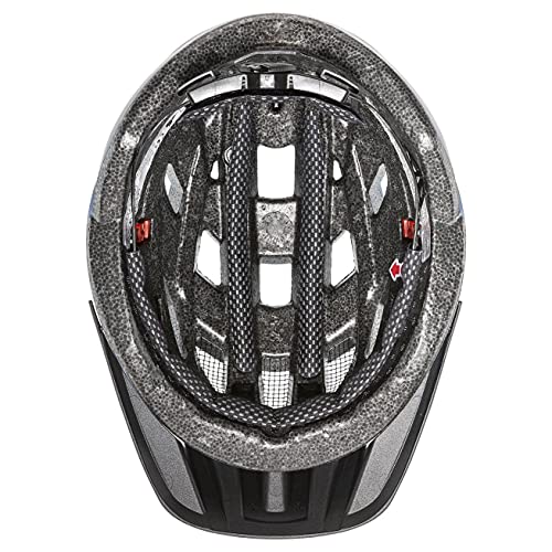 Uvex i-Vo CC Casco de Bicicleta, Adultos Unisex, Deep Space Mat, 52-57 cm