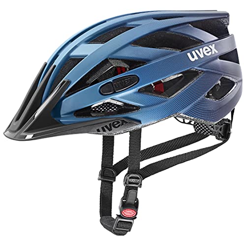 Uvex i-Vo CC Casco de Bicicleta, Adultos Unisex, Deep Space Mat, 52-57 cm