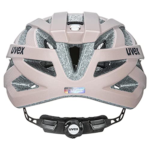 Uvex i-Vo CC Casco de Bicicleta, Adultos Unisex, Grey Rose Mat, 56-60 cm