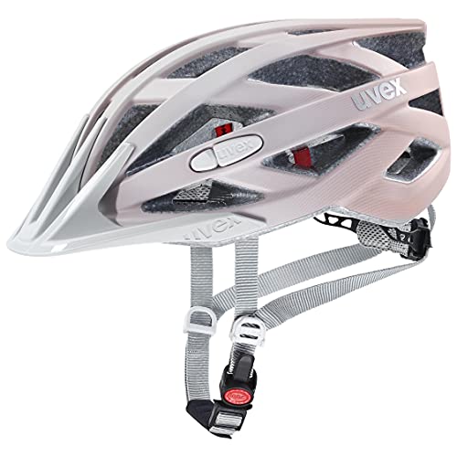 Uvex i-Vo CC Casco de Bicicleta, Adultos Unisex, Grey Rose Mat, 56-60 cm