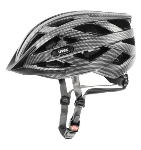 Uvex I-Vo CC - Casco de Ciclismo Black Carbon Look Mat Talla:52-57 cm