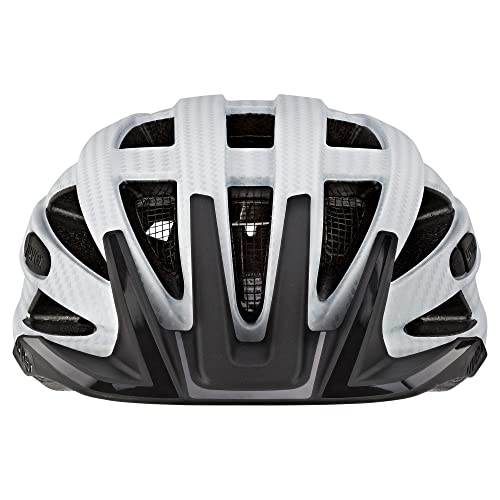 Uvex I-Vo CC Casco de Ciclismo, Hombre, Blanco Carbono Mate, 56-60 cm