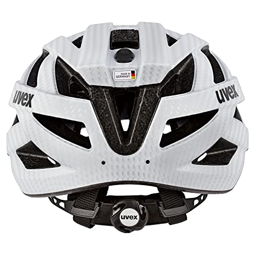 Uvex I-Vo CC Casco de Ciclismo, Hombre, Blanco Carbono Mate, 56-60 cm