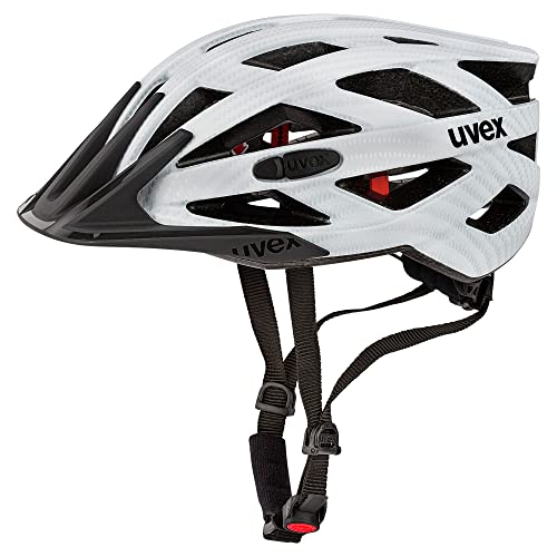 Uvex I-Vo CC Casco de Ciclismo, Hombre, Blanco Carbono Mate, 56-60 cm