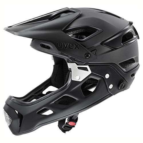 uvex jakkyl HDE 2.0 Boa Casco de Bicicleta, Unisex-Adult, Black Mat, 52-57 cm