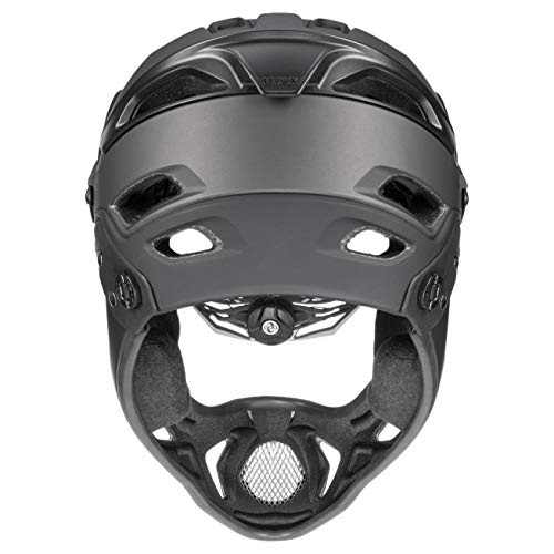 uvex jakkyl HDE 2.0 Boa Casco de Bicicleta, Unisex-Adult, Black Mat, 56-61 cm