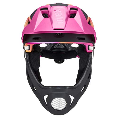 Uvex jakkyl HDE 2.0 Casco de Bicicleta, Unisex Adulto, Future Black Mat, 56-61 cm