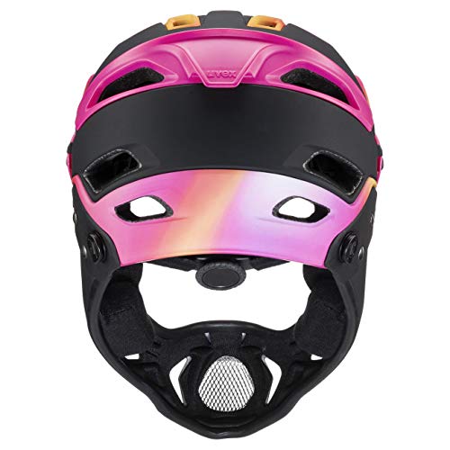 Uvex jakkyl HDE 2.0 Casco de Bicicleta, Unisex Adulto, Future Black Mat, 56-61 cm