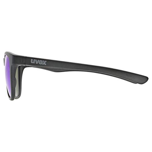 uvex lgl 48 CV Gafas de Sol, Unisex-Adult, Anthracite Mat/Mirror Plasma, One Size