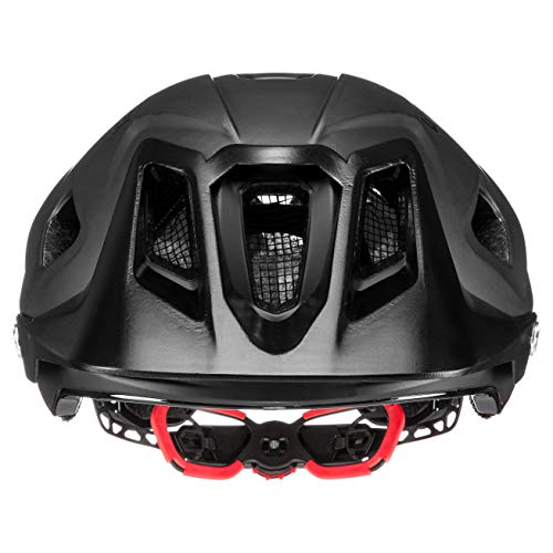 Uvex Quatro ITG Casco Ciclismo, Unisex Adulto, Black Mat, 56-61 cm