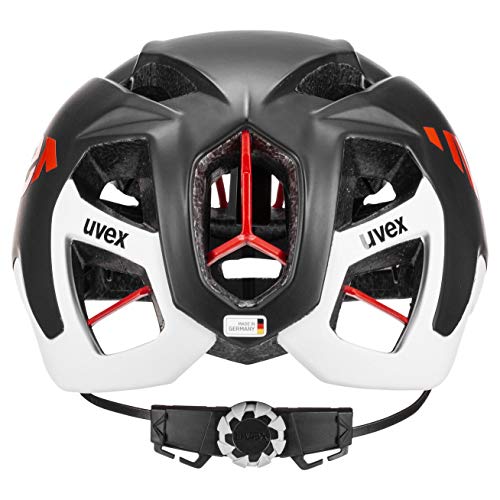 Uvex Race 9 Casco Ciclismo, Unisex Adulto, Black Mat, 53-57 cm