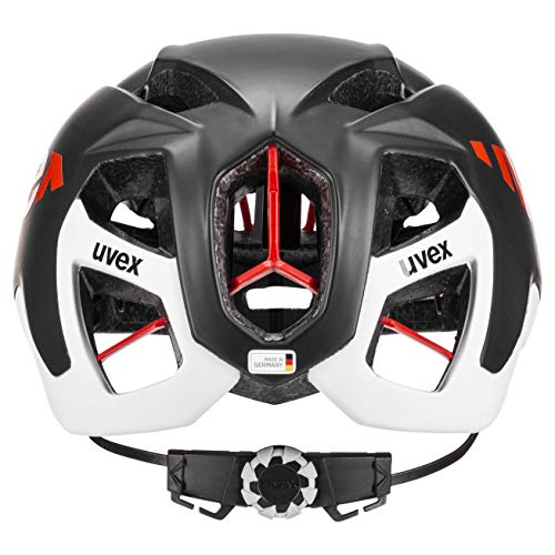 Uvex Race 9 Casco Ciclismo, Unisex Adulto, Black Mat, 53-57 cm