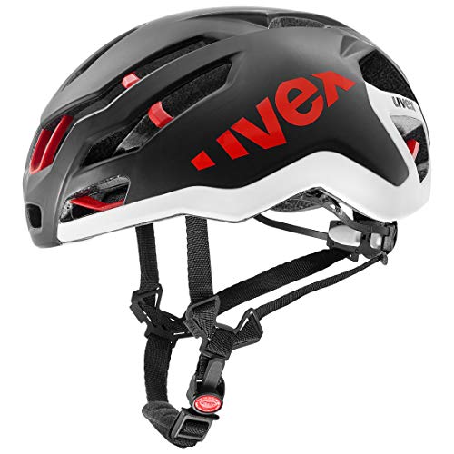 Uvex Race 9 Casco Ciclismo, Unisex Adulto, Black Mat, 53-57 cm