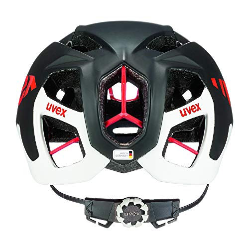 Uvex Race 9 Casco Ciclismo, Unisex Adulto, Black Mat, 53-57 cm