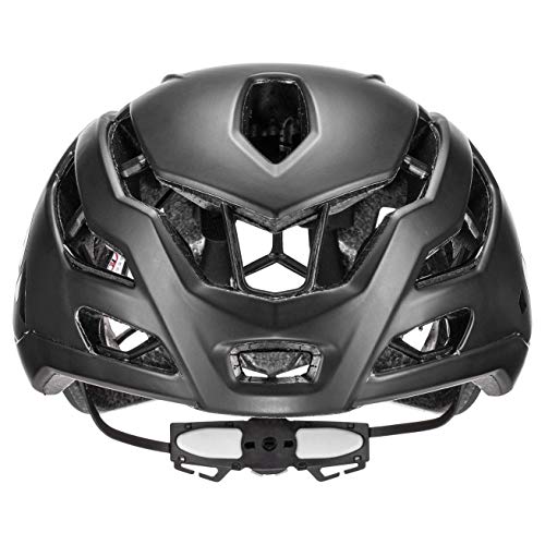 Uvex Race 9 Casco de Bicicleta, Adultos Unisex, All Black Mat, 53-57 cm