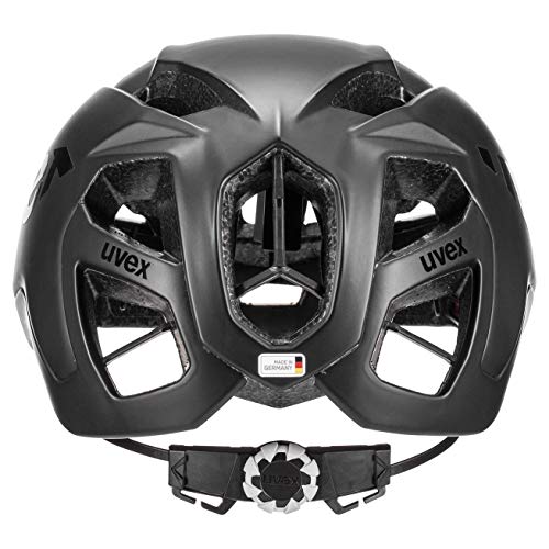 Uvex Race 9 Casco de Bicicleta, Adultos Unisex, All Black Mat, 53-57 cm