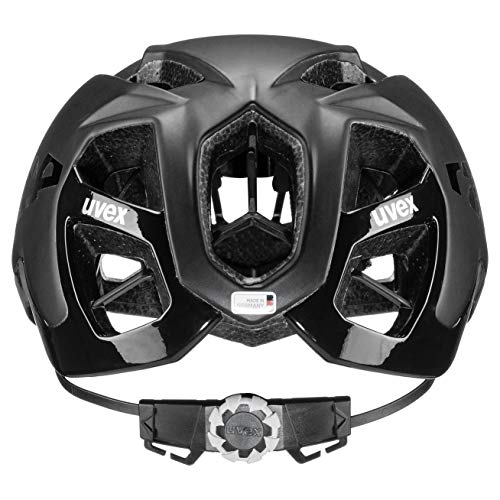 uvex Race 9 Casco de Bicicleta, Unisex-Adult, All Black Mat, 53-57 cm