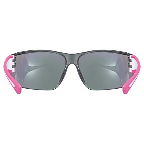 Uvex sportstyle 204 Gafas de deporte, Adultos unisex, pink white/pink, one size