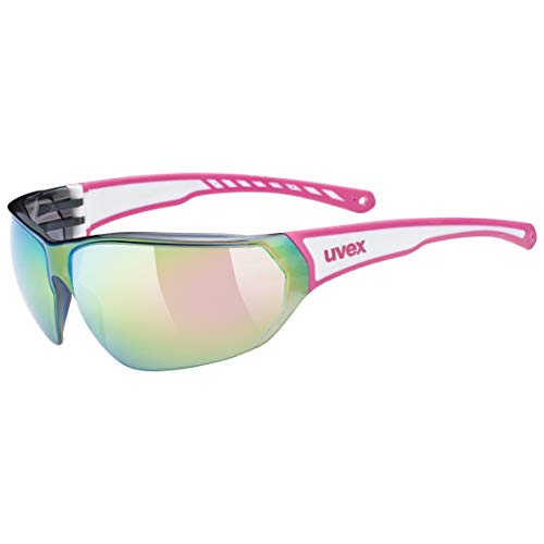 Uvex sportstyle 204 Gafas de deporte, Adultos unisex, pink white/pink, one size