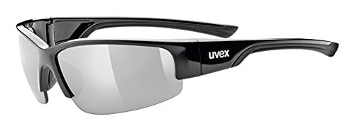 Uvex Sportstyle 215 Gafas de Ciclismo, Unisex Adulto, Black, One Size