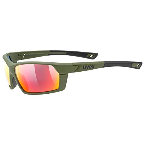 Uvex sportstyle 225 Gafas de deporte, Adultos unisex, olive, one size