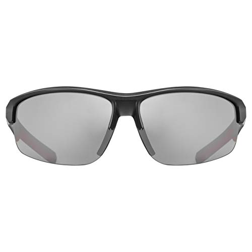Uvex Sportstyle 226 Gafas de Deporte, Adultos Unisex, Grey Red/ltm. Silver, One Size