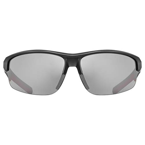 Uvex Sportstyle 226 Gafas de Deporte, Adultos Unisex, Grey Red/ltm. Silver, One Size