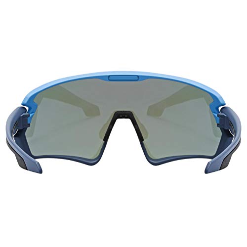 uvex Sportstyle 231 Gafas de Deporte, Adultos Unisex, Blue Grey Mat/Mirror Blue, One Size