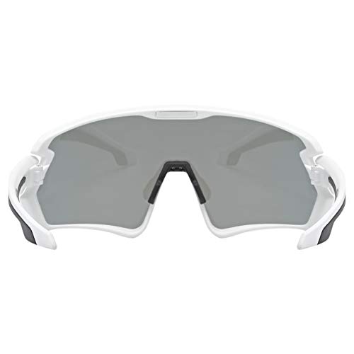 uvex Sportstyle 231 Gafas de Deporte, Adultos Unisex, White Mat/Mirror Blue, One Size