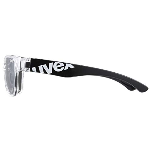 Uvex sportstyle 508 Gafas de sol, Juventud unisex, black clear, one size