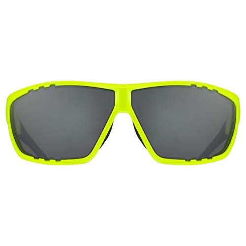 uvex Sportstyle 706 Gafas de Deporte, Adultos Unisex, Neon Yellow/Silver, One Size