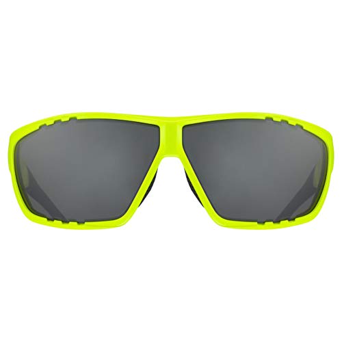 uvex Sportstyle 706 Gafas de Deporte, Adultos Unisex, Neon Yellow/Silver, One Size