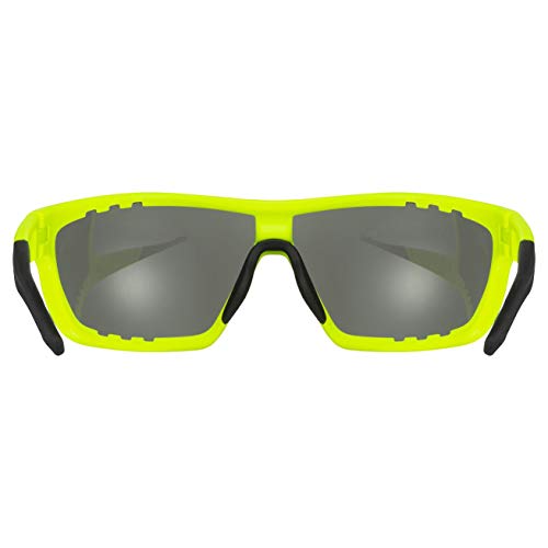 uvex Sportstyle 706 Gafas de Deporte, Adultos Unisex, Neon Yellow/Silver, One Size