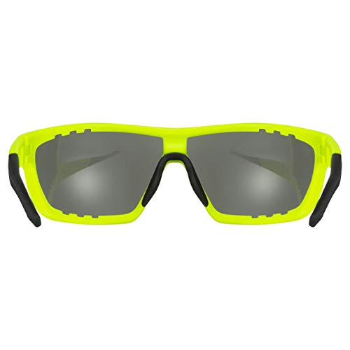 uvex Sportstyle 706 Gafas de Deporte, Adultos Unisex, Neon Yellow/Silver, One Size