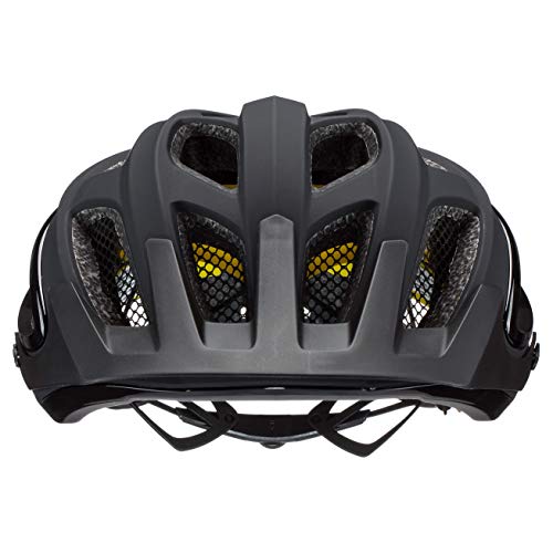 uvex Unbound Casco de Bicicleta, Adultos Unisex, Negro (All Black Mat), 54-58 cm