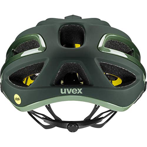 uvex Unbound Casco de Bicicleta, Unisex-Adult, Forest-Olive Mat, 58-62 cm
