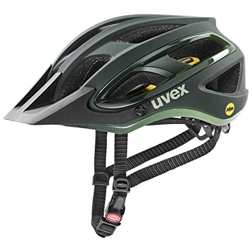 uvex Unbound Casco de Bicicleta, Unisex-Adult, Forest-Olive Mat, 58-62 cm