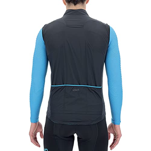 UYN Biking Vest Man CORESHELL Chaleco de Ciclismo, Hombre, Negro/Negro, XX-Large