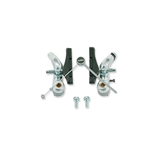 V PARTS - 830P : Juego puente freno tipo cantilever aluminio color plata