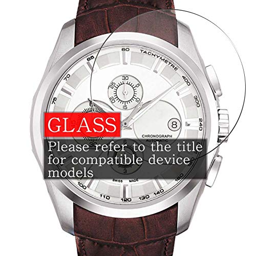 VacFun 3 Piezas Vidrio Templado Protector de Pantalla para Graham 2CCAC.G03A, 9H Cristal Screen Protector Sin Burbujas, Alta Definición Película Protectora Reloj Inteligente Smartwatch Pulsera