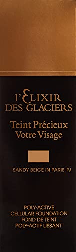 VALMONT L'ELIXIR Des Glaciers Base IN Paris 30ML Unisex Adulto, Negro, Único