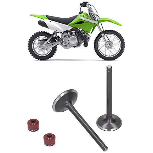 Válvula de escape de admisión de cabeza de motor, válvula de escape de admisión de cabeza de motor, sellos de vapor aptos para motor de 140 cc, PIT PRO PIT, pista de bicicleta, Dirt Bike, Thumpstar, Q