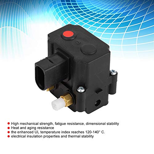 Válvula solenoide KIMISS 4722555610 Bloque de válvula solenoide de control de suspensión neumática para automóvil 37236769082 Apto para Gran Turismo Touring F01N F02 F02N Híbrido 535iX 550i 550iX 4.