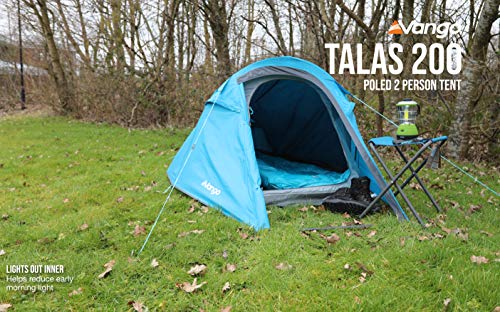 Vango Talas Tent, Unisex Adulto, River Blue, 200, 2 Personas