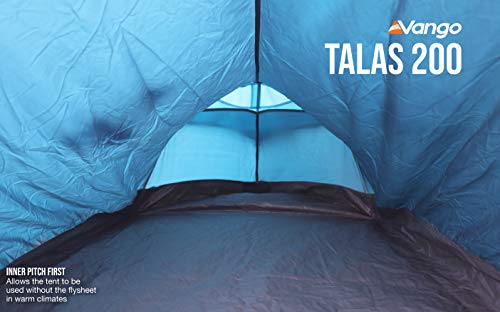 Vango Talas Tent, Unisex Adulto, River Blue, 200, 2 Personas