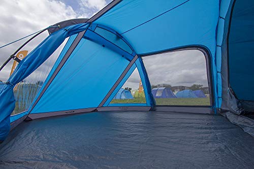 Vango Venture 450 - Tiendas de campaña de túnel, color azul, talla 4 Personen